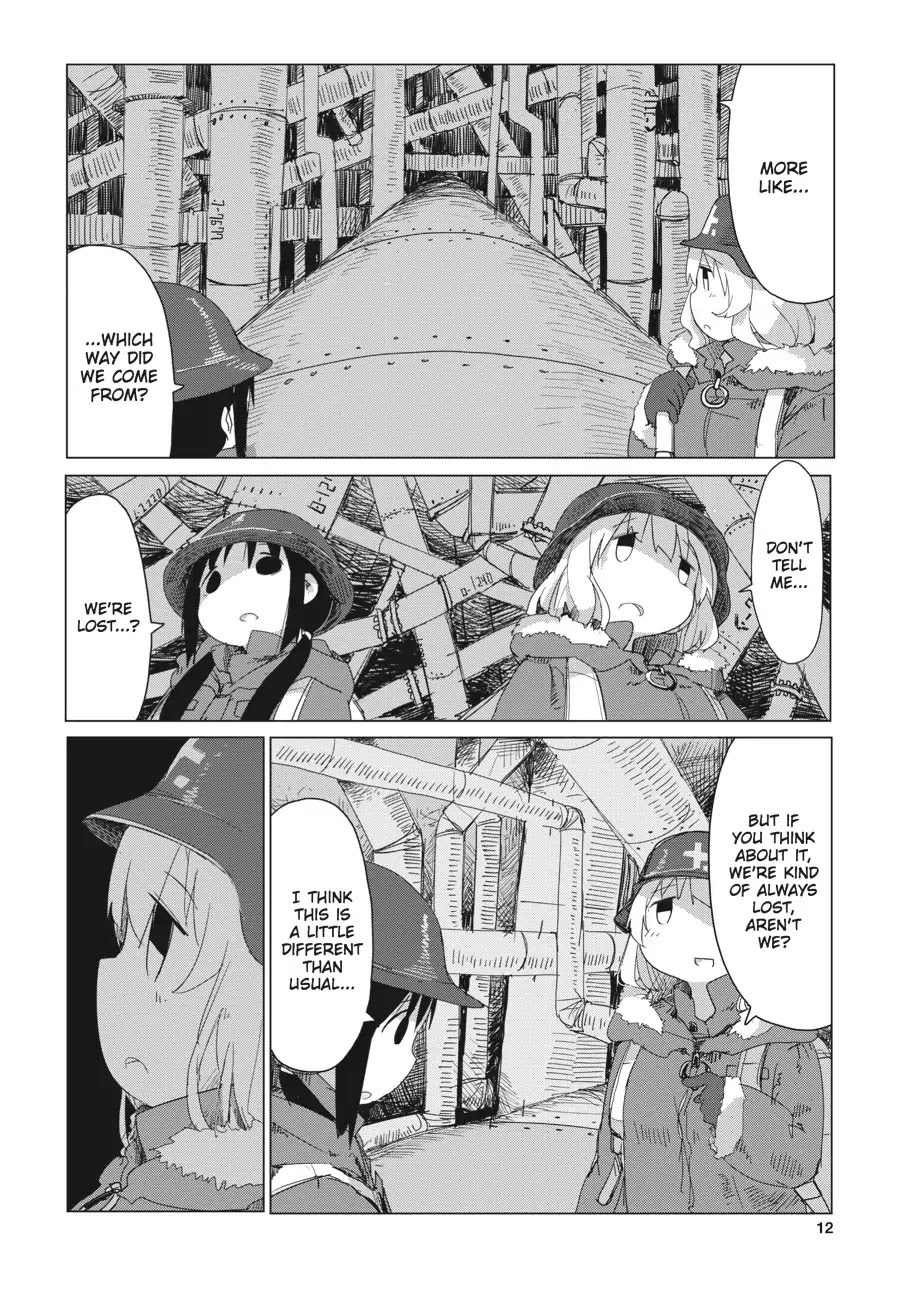 Shoujo Shuumatsu Ryokou Chapter 17 page 13 - Chapter 17: Labyrinth