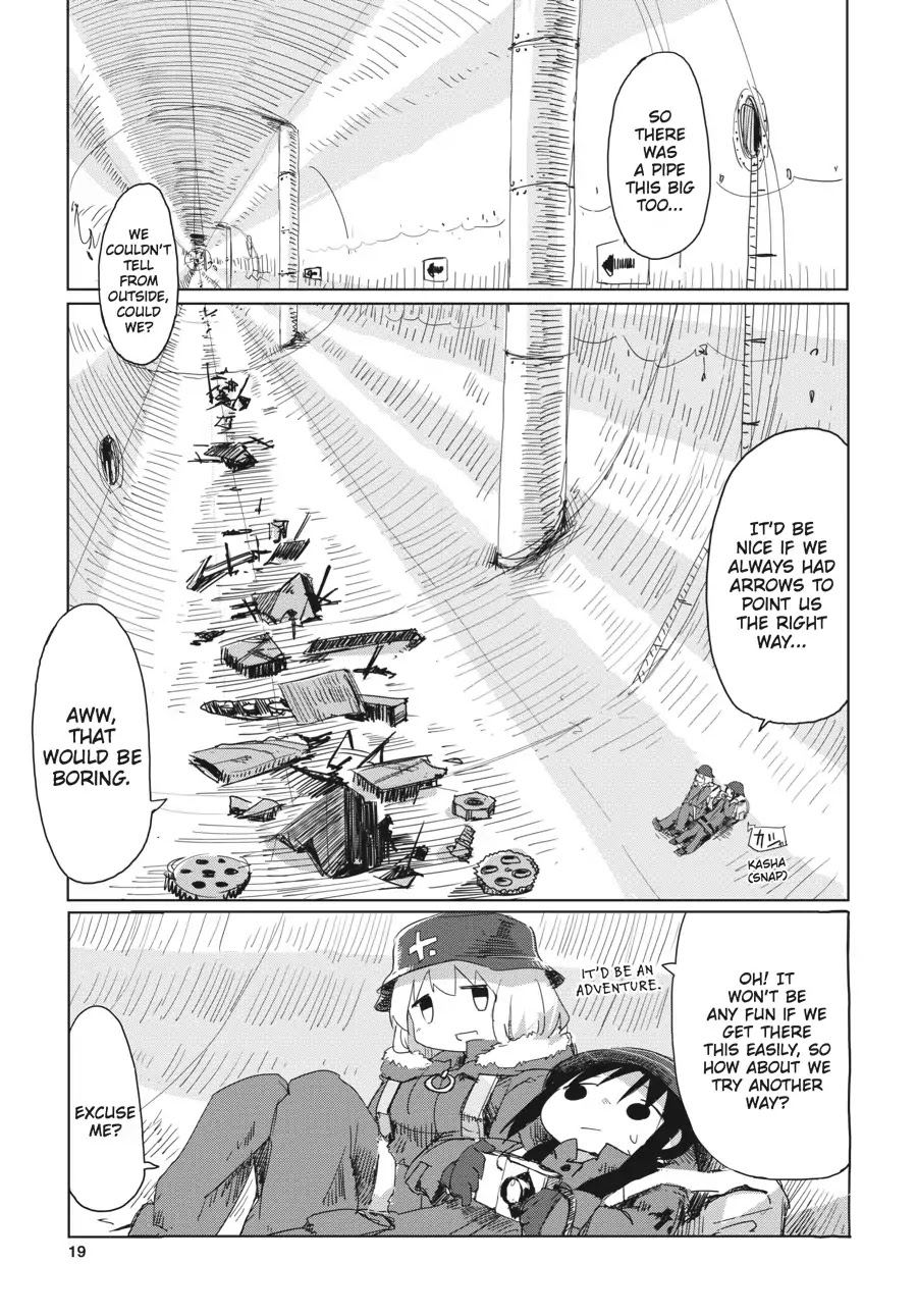 Shoujo Shuumatsu Ryokou Chapter 17 page 19 - Chapter 17: Labyrinth