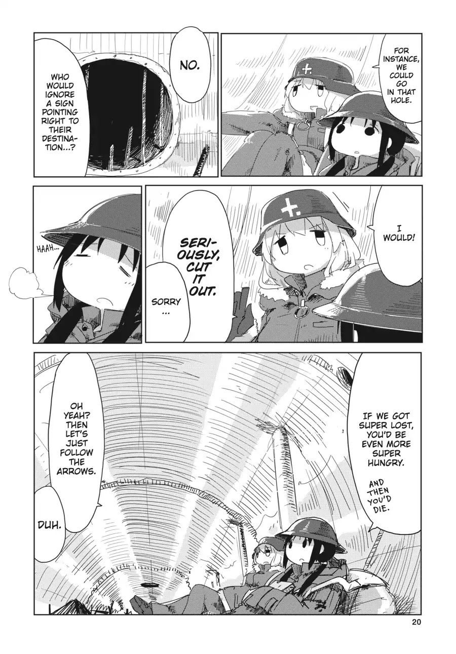 Shoujo Shuumatsu Ryokou Chapter 17 page 20 - Chapter 17: Labyrinth