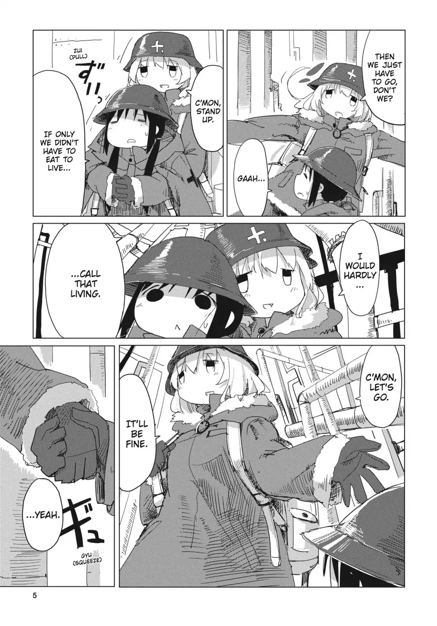 Shoujo Shuumatsu Ryokou Chapter 17 page 6 - Chapter 17: Labyrinth
