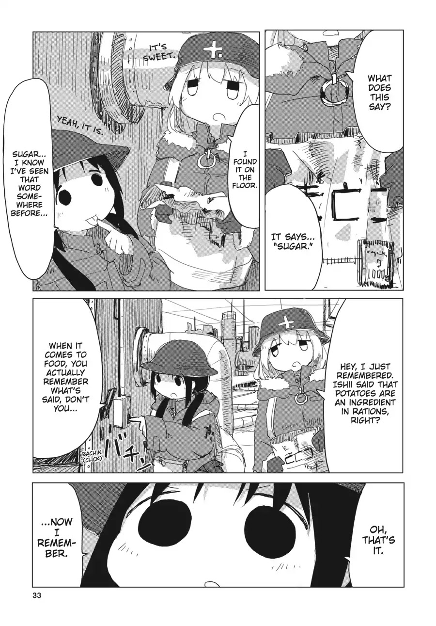 Shoujo Shuumatsu Ryokou Chapter 18 page 12 - Chapter 18: Cooking