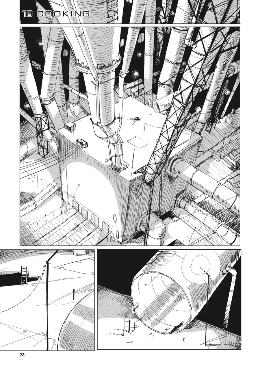 Shoujo Shuumatsu Ryokou Chapter 18 page 2 - Chapter 18: Cooking