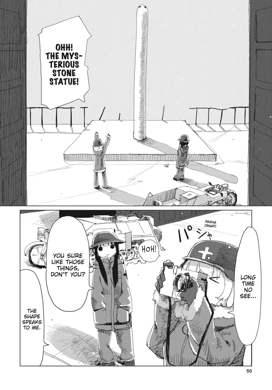 Shoujo Shuumatsu Ryokou Chapter 19 page 9 - Chapter 19: Memories