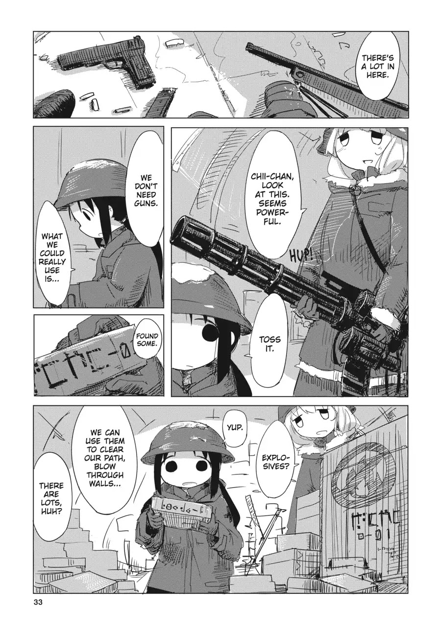 Shoujo Shuumatsu Ryokou Chapter 2 page 11 - Chapter 2: War