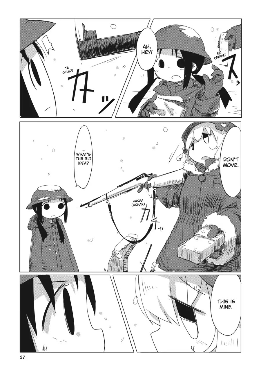 Shoujo Shuumatsu Ryokou Chapter 2 page 15 - Chapter 2: War