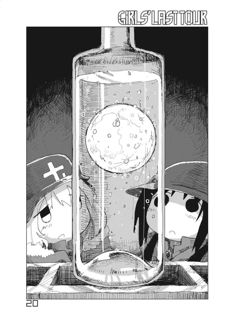 Shoujo Shuumatsu Ryokou Chapter 20 page 1 - Chapter 20: Moonlight