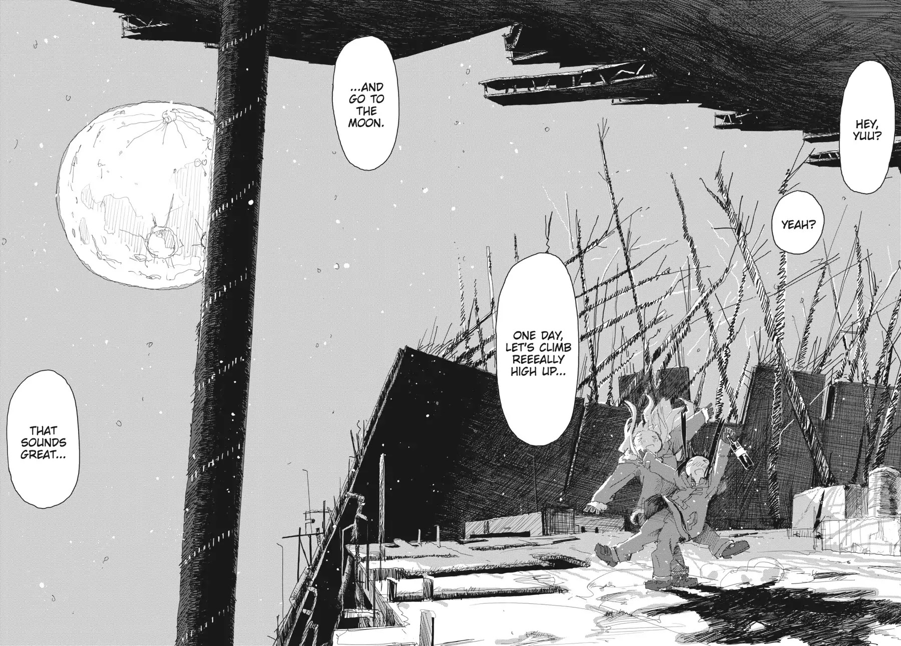 Shoujo Shuumatsu Ryokou Chapter 20 page 17 - Chapter 20: Moonlight