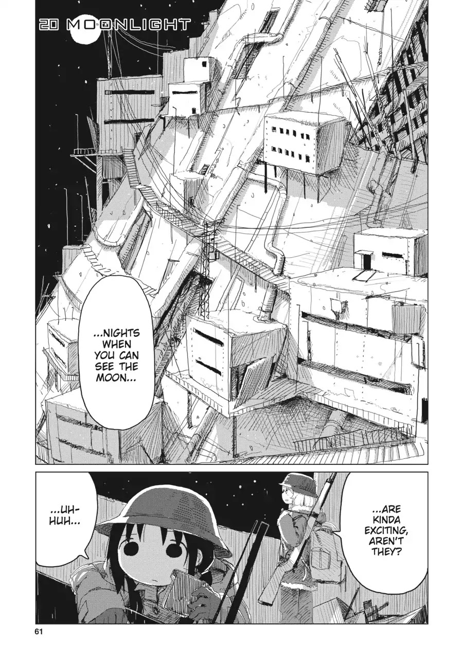 Shoujo Shuumatsu Ryokou Chapter 20 page 2 - Chapter 20: Moonlight