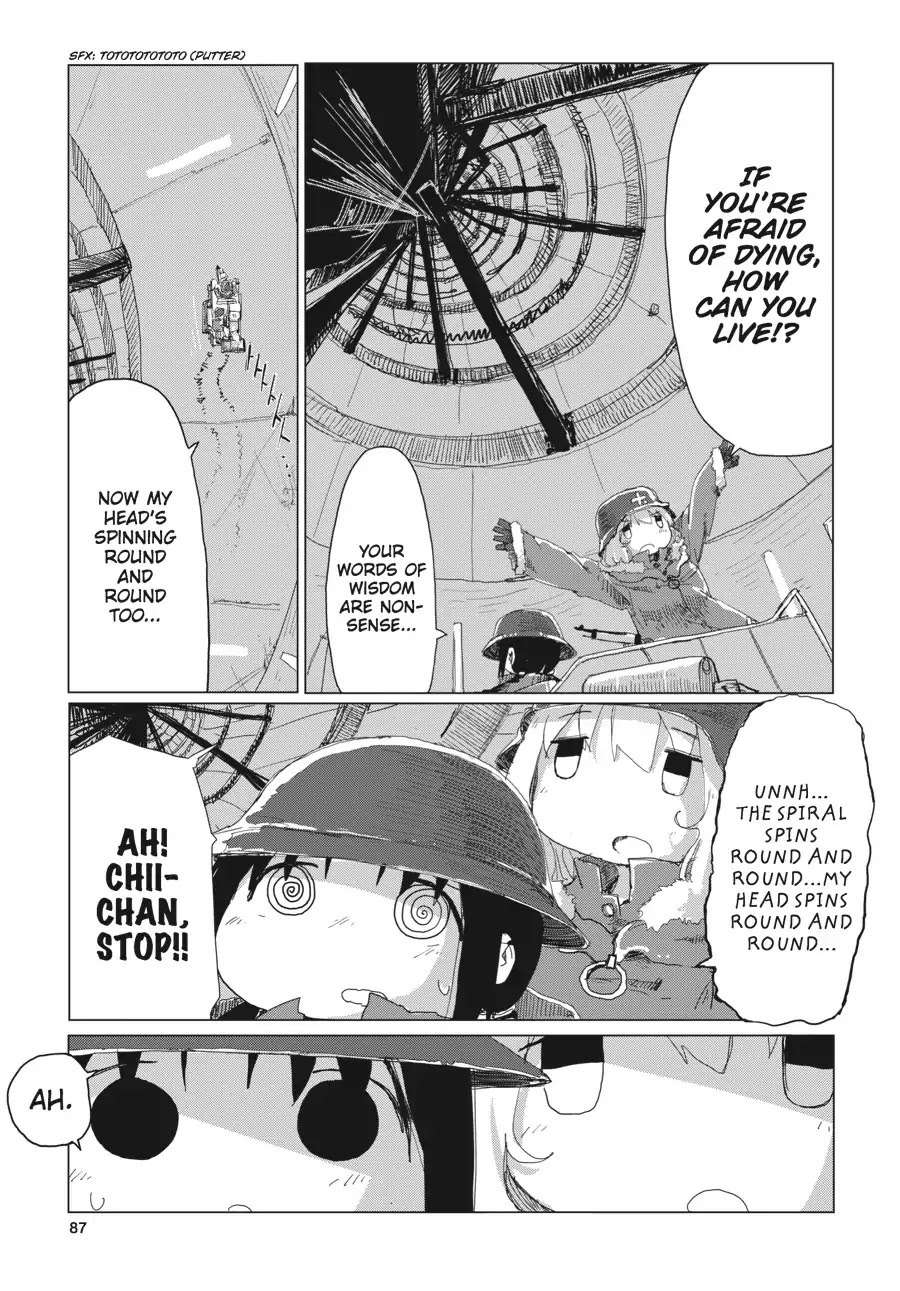 Shoujo Shuumatsu Ryokou Chapter 21 page 8 - Chapter 21: Spirals