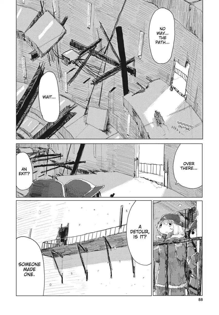 Shoujo Shuumatsu Ryokou Chapter 21 page 9 - Chapter 21: Spirals