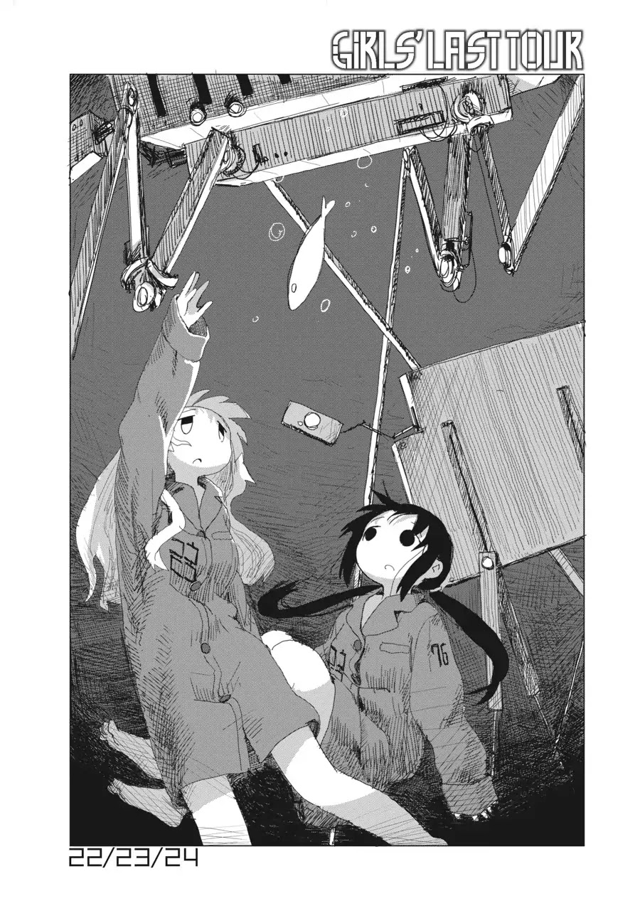 Shoujo Shuumatsu Ryokou Chapter 22 page 1 - Chapter 22: Technology