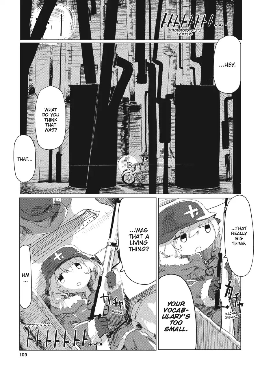 Shoujo Shuumatsu Ryokou Chapter 22 page 11 - Chapter 22: Technology