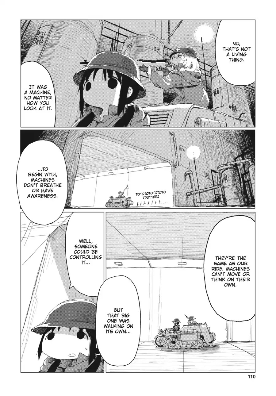 Shoujo Shuumatsu Ryokou Chapter 22 page 12 - Chapter 22: Technology