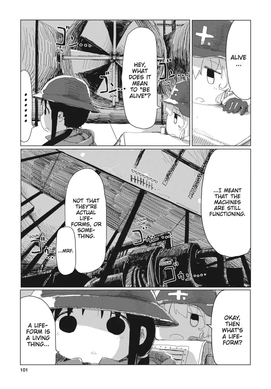 Shoujo Shuumatsu Ryokou Chapter 22 page 4 - Chapter 22: Technology