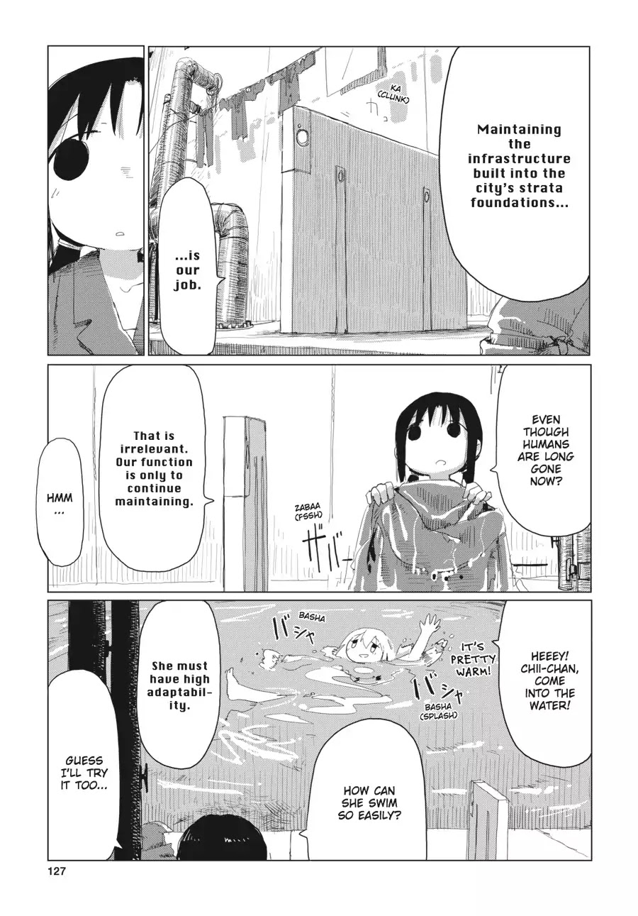 Shoujo Shuumatsu Ryokou Chapter 23 page 13 - Chapter 23: Water Tank