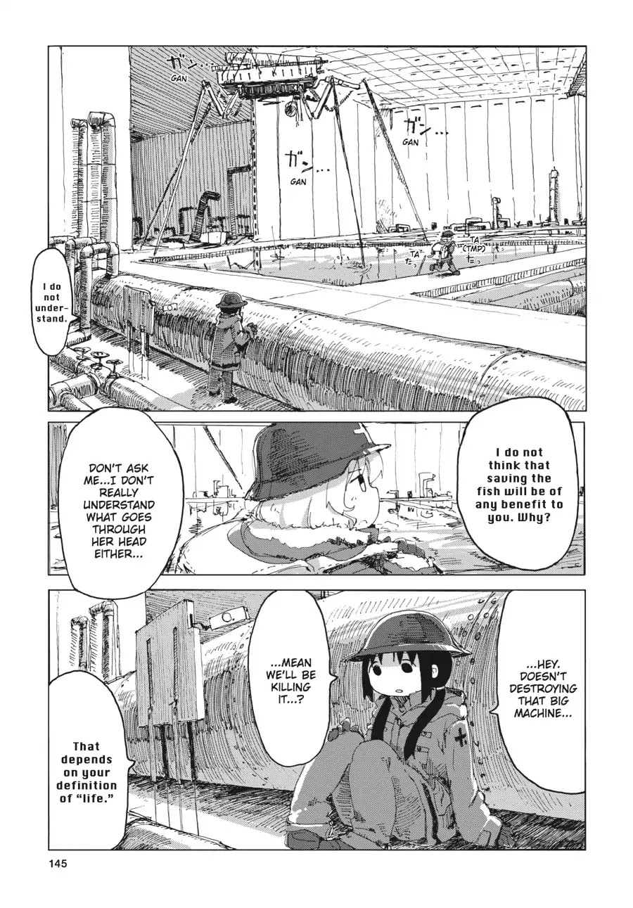Shoujo Shuumatsu Ryokou Chapter 24 page 13 - Chapter 24: Life