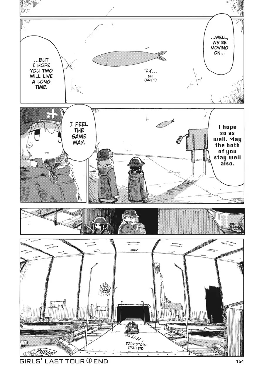 Shoujo Shuumatsu Ryokou Chapter 24 page 21 - Chapter 24: Life