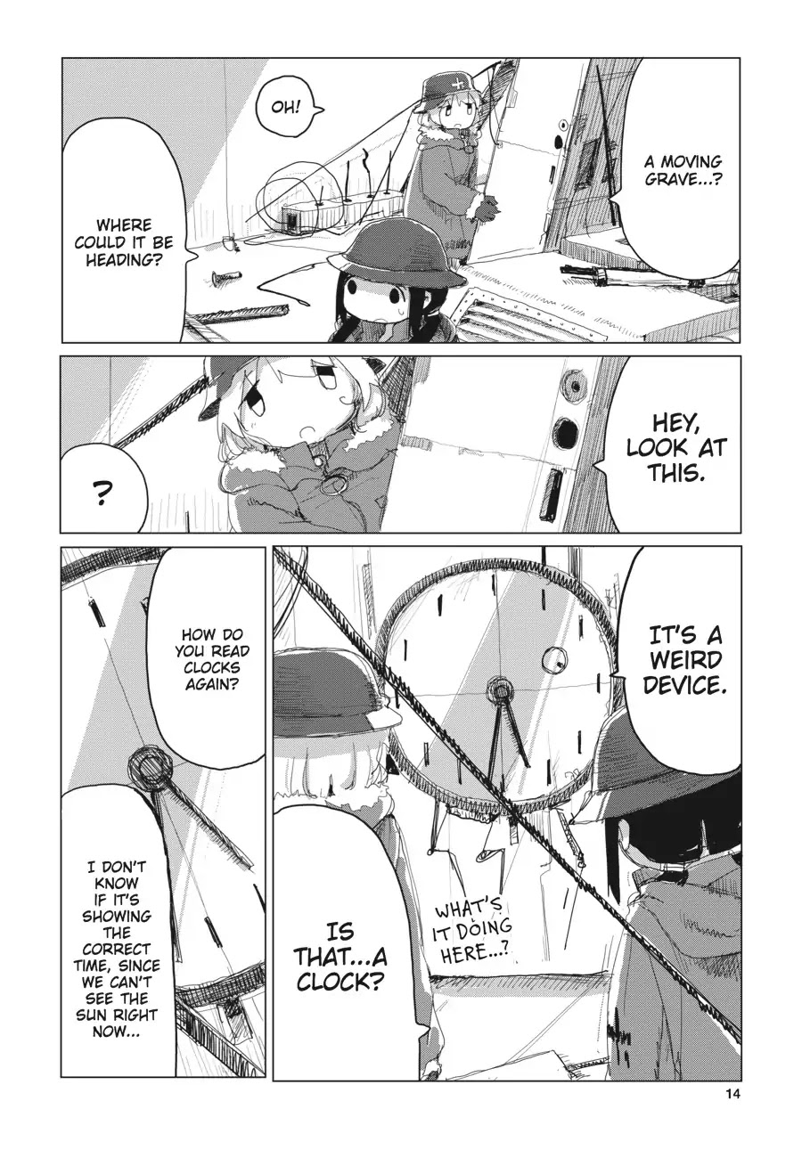 Shoujo Shuumatsu Ryokou Chapter 25 page 14 - Chapter 25: Train