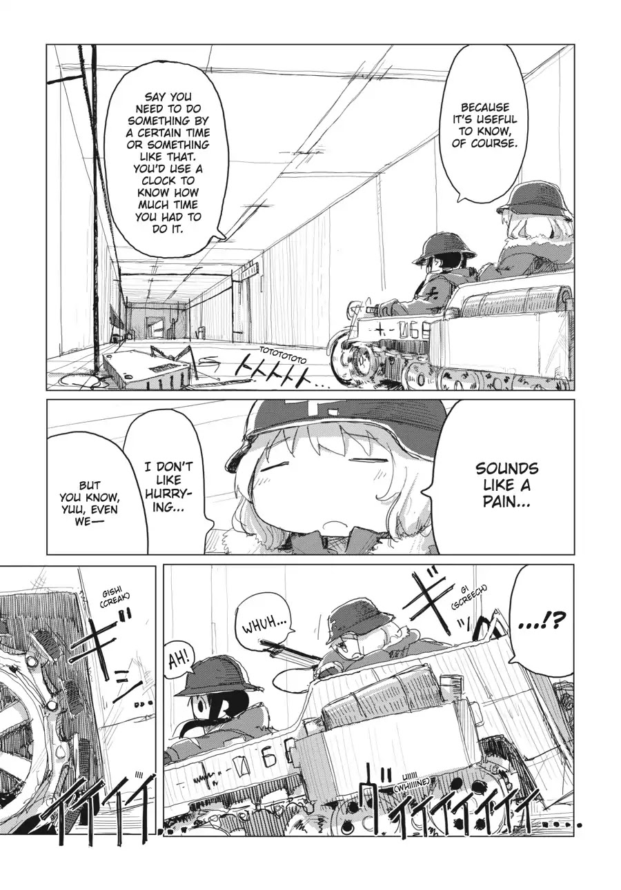 Shoujo Shuumatsu Ryokou Chapter 25 page 17 - Chapter 25: Train