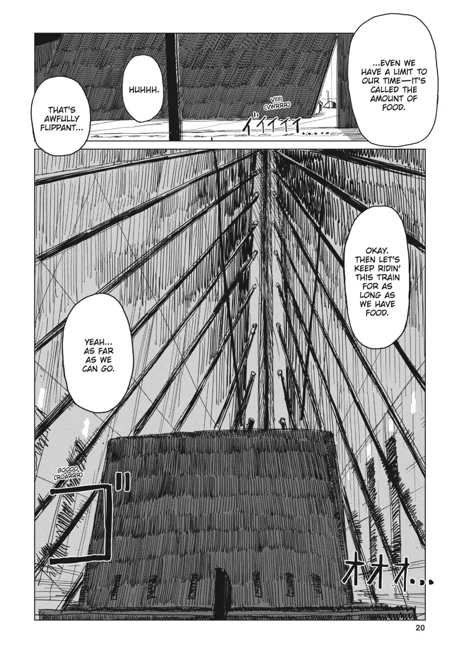 Shoujo Shuumatsu Ryokou Chapter 25 page 19 - Chapter 25: Train