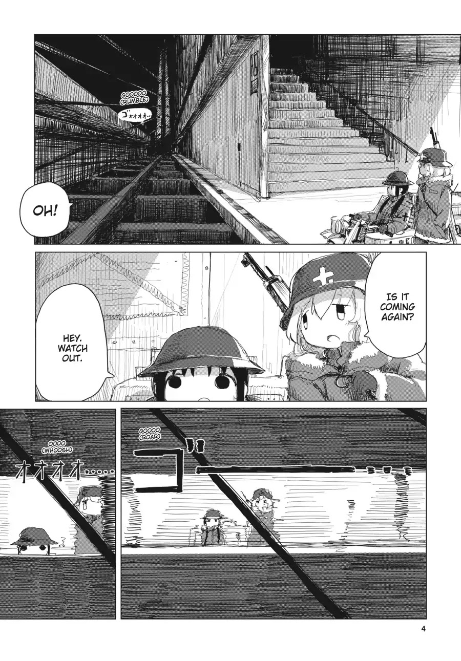Shoujo Shuumatsu Ryokou Chapter 25 page 5 - Chapter 25: Train