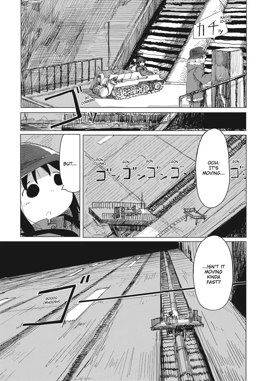 Shoujo Shuumatsu Ryokou Chapter 26 page 14 - Chapter 26: Wavelengths