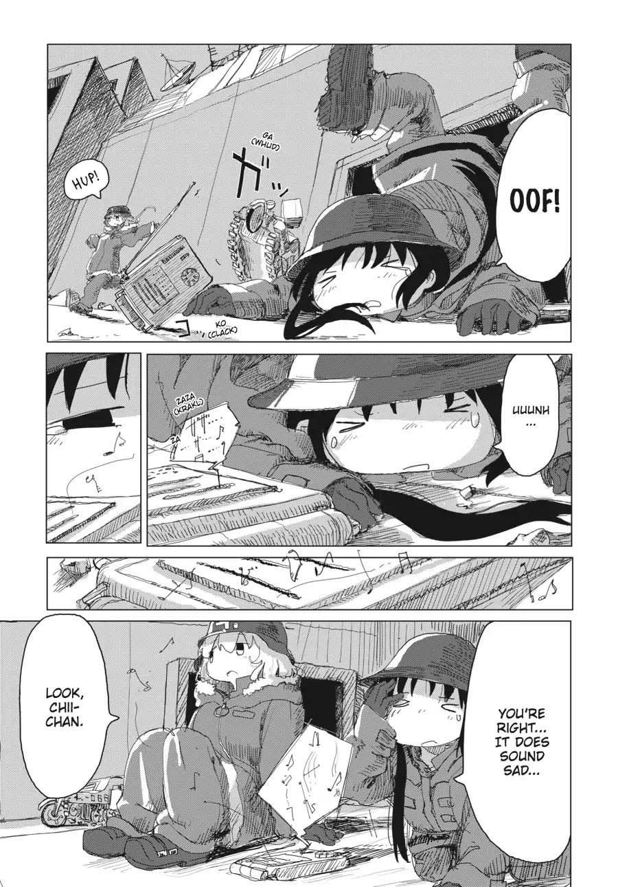 Shoujo Shuumatsu Ryokou Chapter 26 page 16 - Chapter 26: Wavelengths