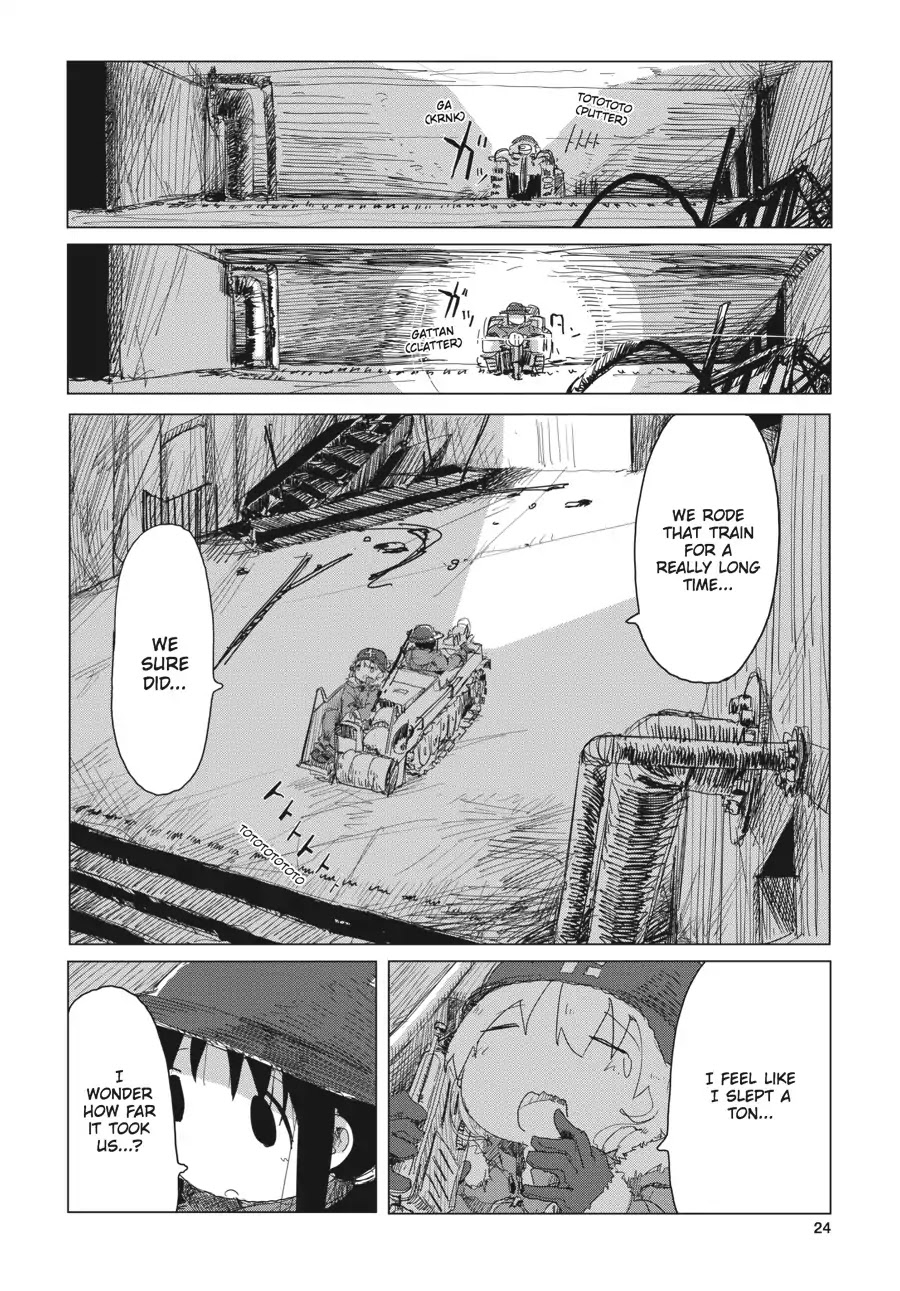 Shoujo Shuumatsu Ryokou Chapter 26 page 3 - Chapter 26: Wavelengths