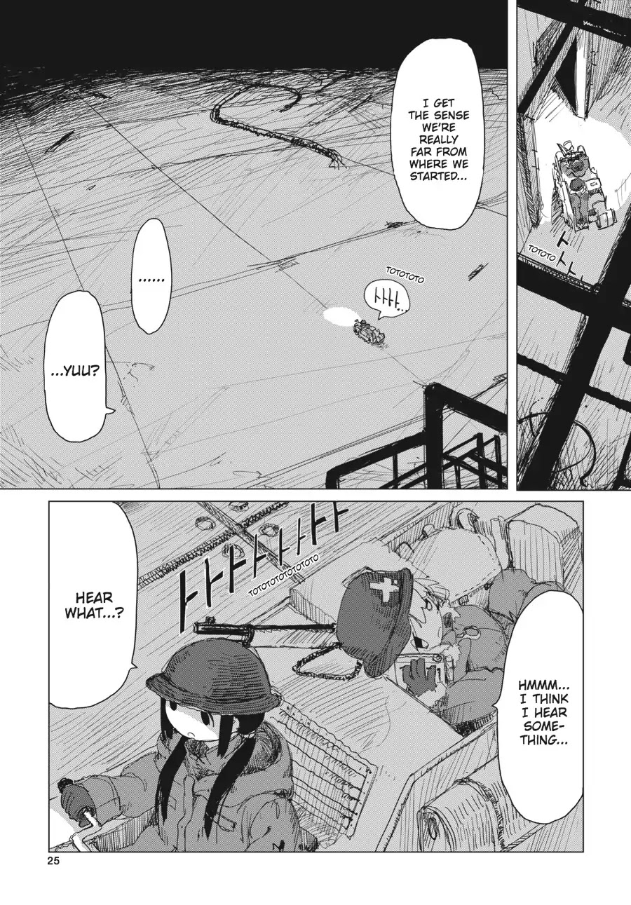 Shoujo Shuumatsu Ryokou Chapter 26 page 4 - Chapter 26: Wavelengths
