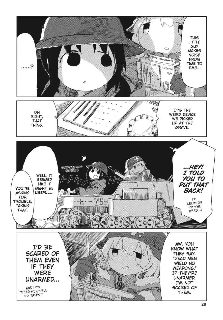 Shoujo Shuumatsu Ryokou Chapter 26 page 5 - Chapter 26: Wavelengths