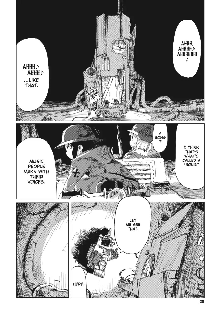 Shoujo Shuumatsu Ryokou Chapter 26 page 7 - Chapter 26: Wavelengths