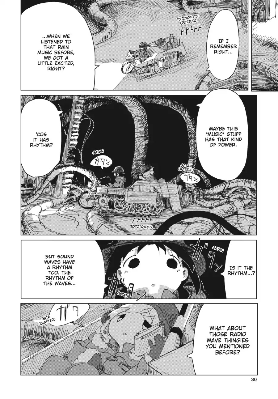 Shoujo Shuumatsu Ryokou Chapter 26 page 9 - Chapter 26: Wavelengths