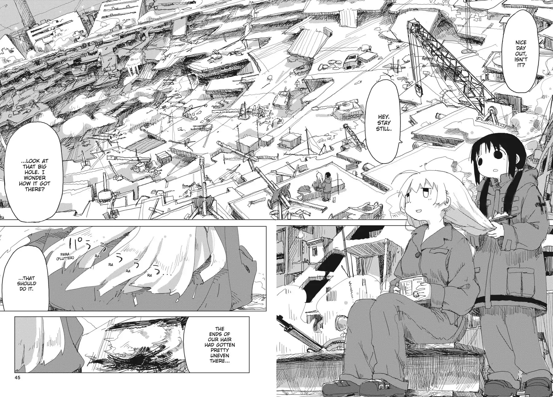 Shoujo Shuumatsu Ryokou Chapter 27 page 3 - Chapter 27: Capture