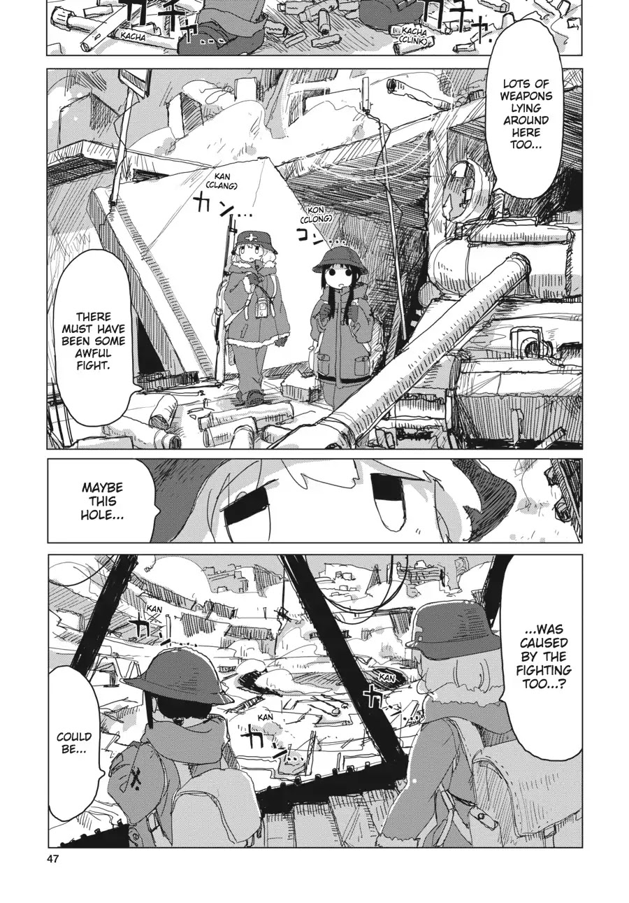 Shoujo Shuumatsu Ryokou Chapter 27 page 5 - Chapter 27: Capture