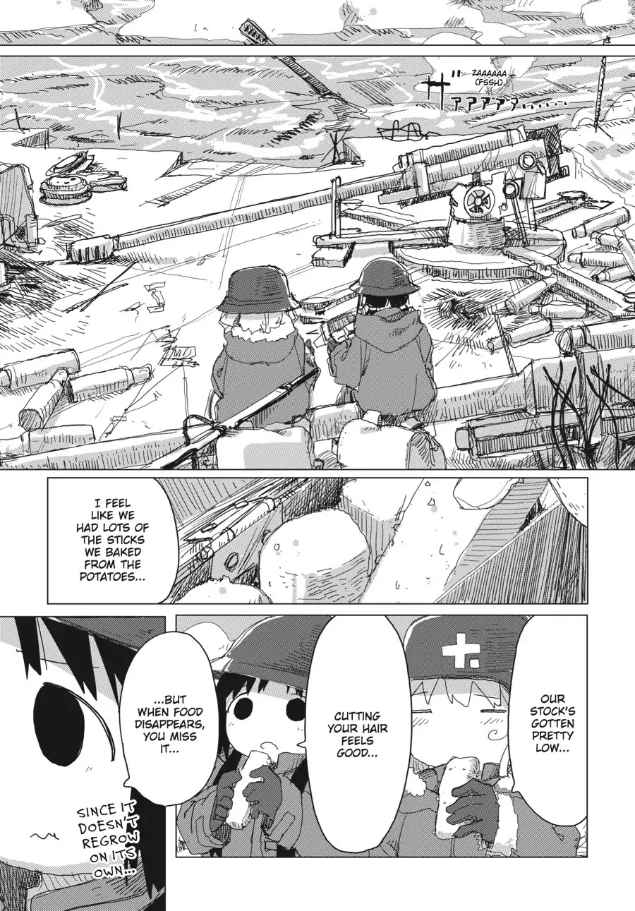 Shoujo Shuumatsu Ryokou Chapter 27 page 9 - Chapter 27: Capture