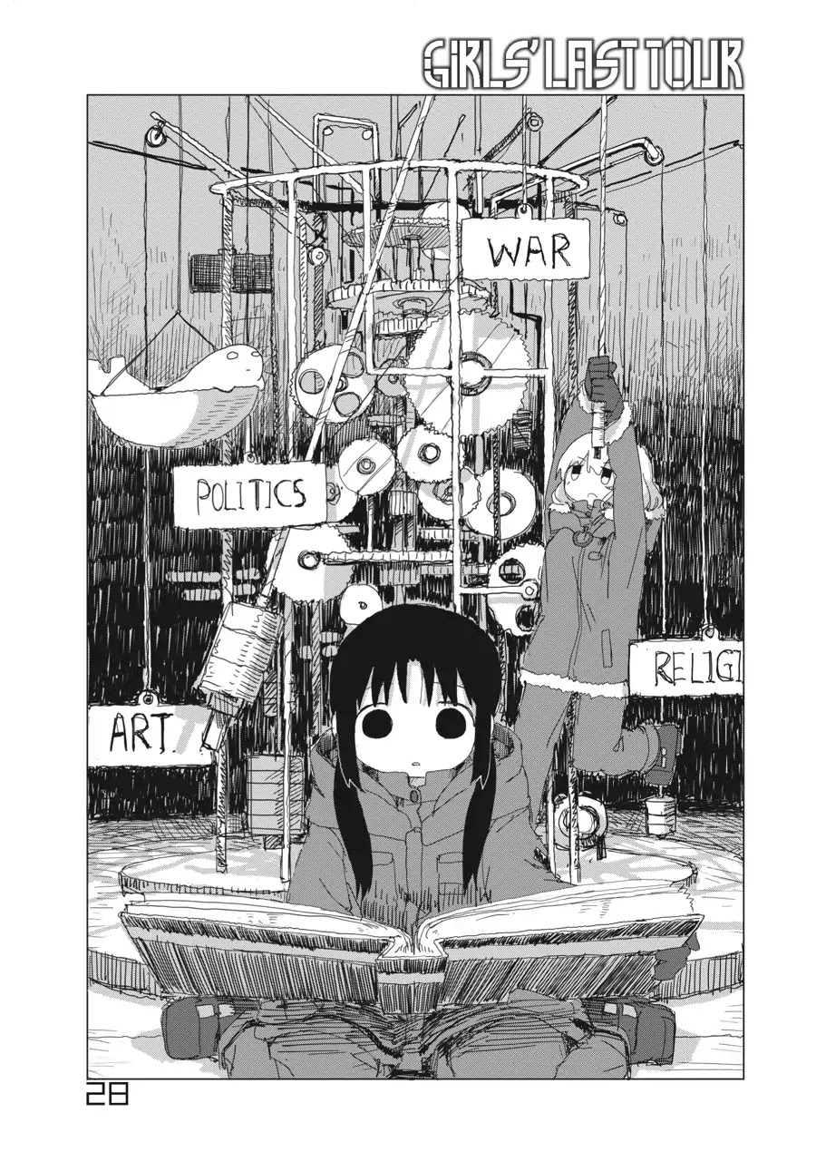 Shoujo Shuumatsu Ryokou Chapter 28 page 1 - Chapter 28: Culture