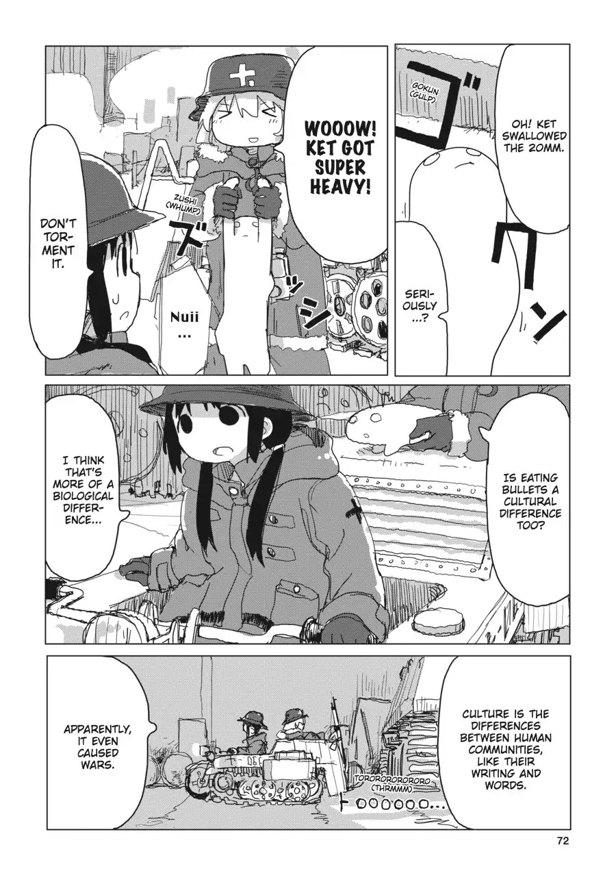 Shoujo Shuumatsu Ryokou Chapter 28 page 11 - Chapter 28: Culture