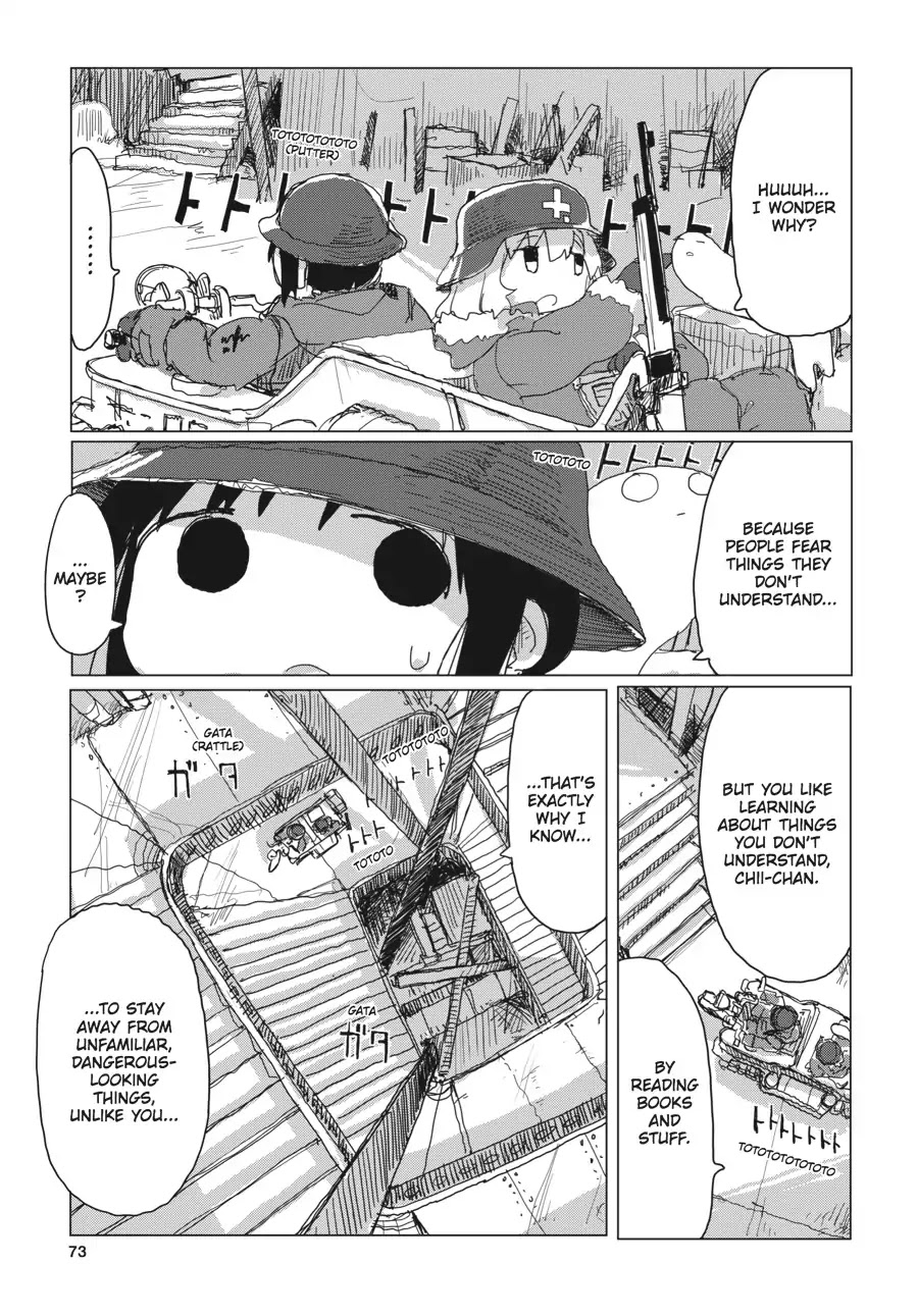 Shoujo Shuumatsu Ryokou Chapter 28 page 12 - Chapter 28: Culture