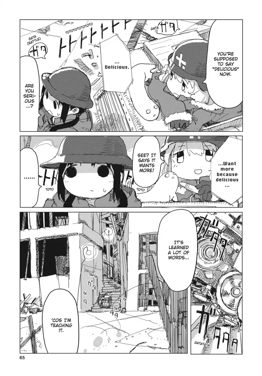 Shoujo Shuumatsu Ryokou Chapter 28 page 4 - Chapter 28: Culture