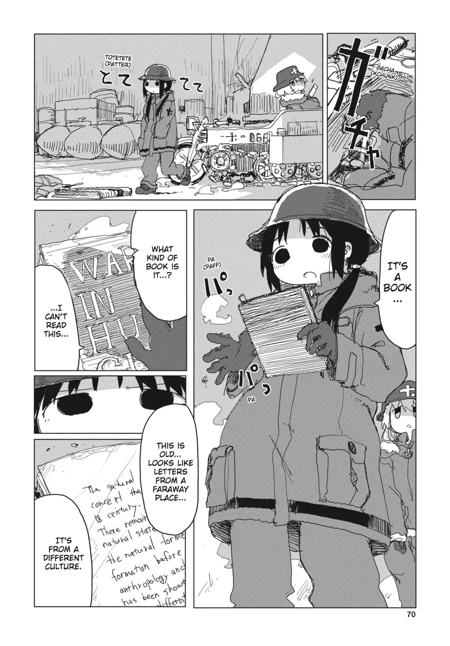 Shoujo Shuumatsu Ryokou Chapter 28 page 9 - Chapter 28: Culture