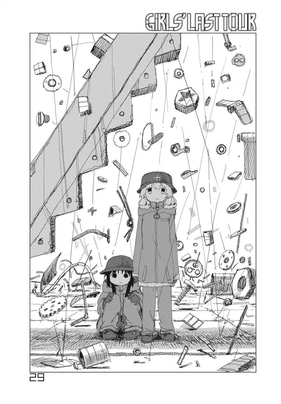 Shoujo Shuumatsu Ryokou Chapter 29 page 1 - Chapter 29: Destruction