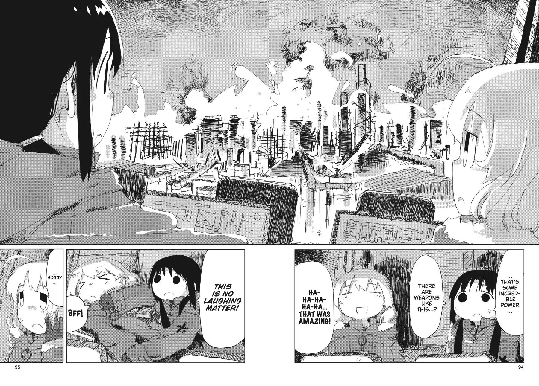 Shoujo Shuumatsu Ryokou Chapter 29 page 15 - Chapter 29: Destruction