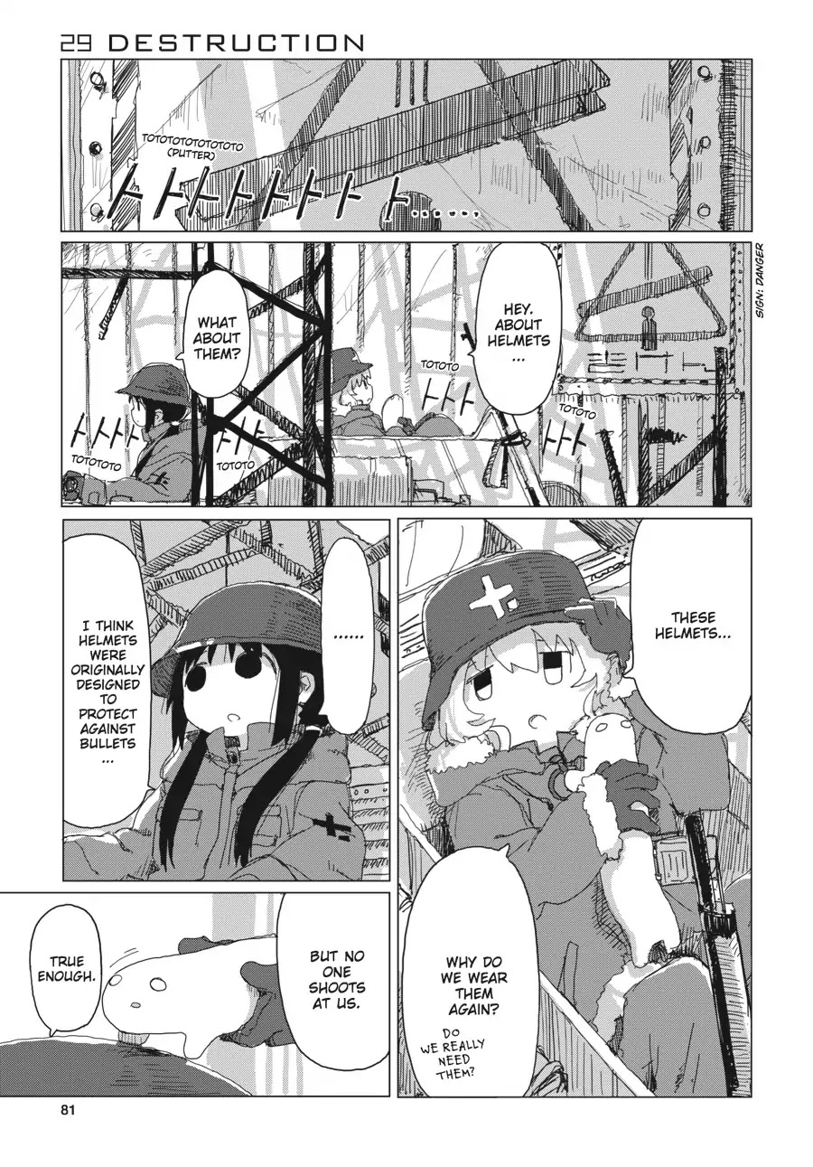 Shoujo Shuumatsu Ryokou Chapter 29 page 2 - Chapter 29: Destruction
