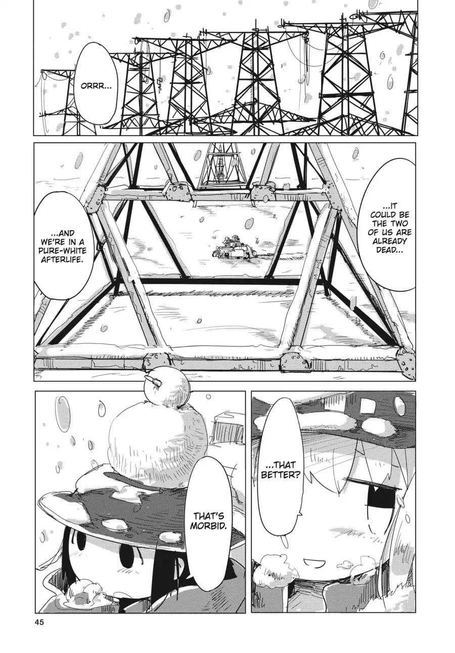Shoujo Shuumatsu Ryokou Chapter 3 page 4 - Chapter 3: Bath