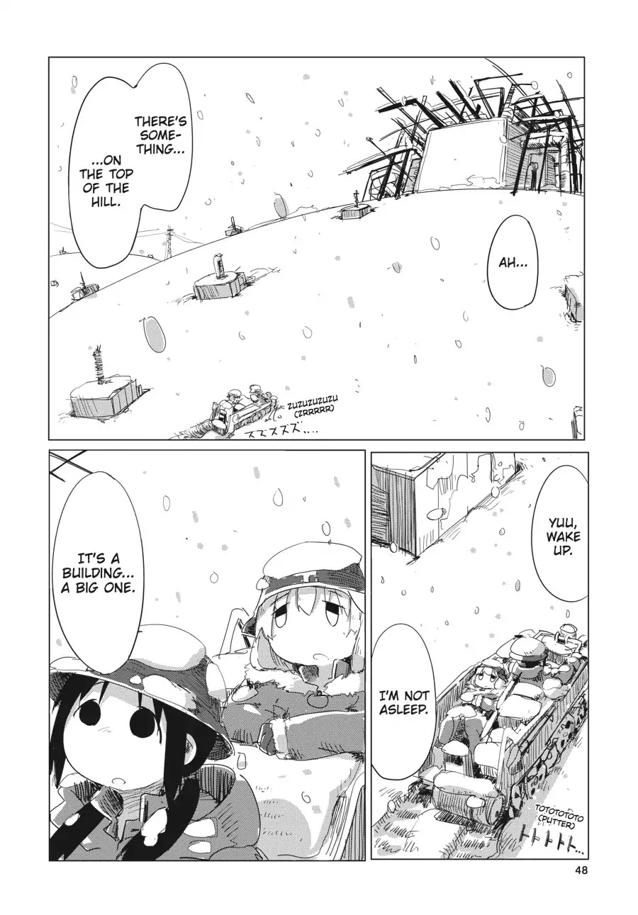 Shoujo Shuumatsu Ryokou Chapter 3 page 7 - Chapter 3: Bath