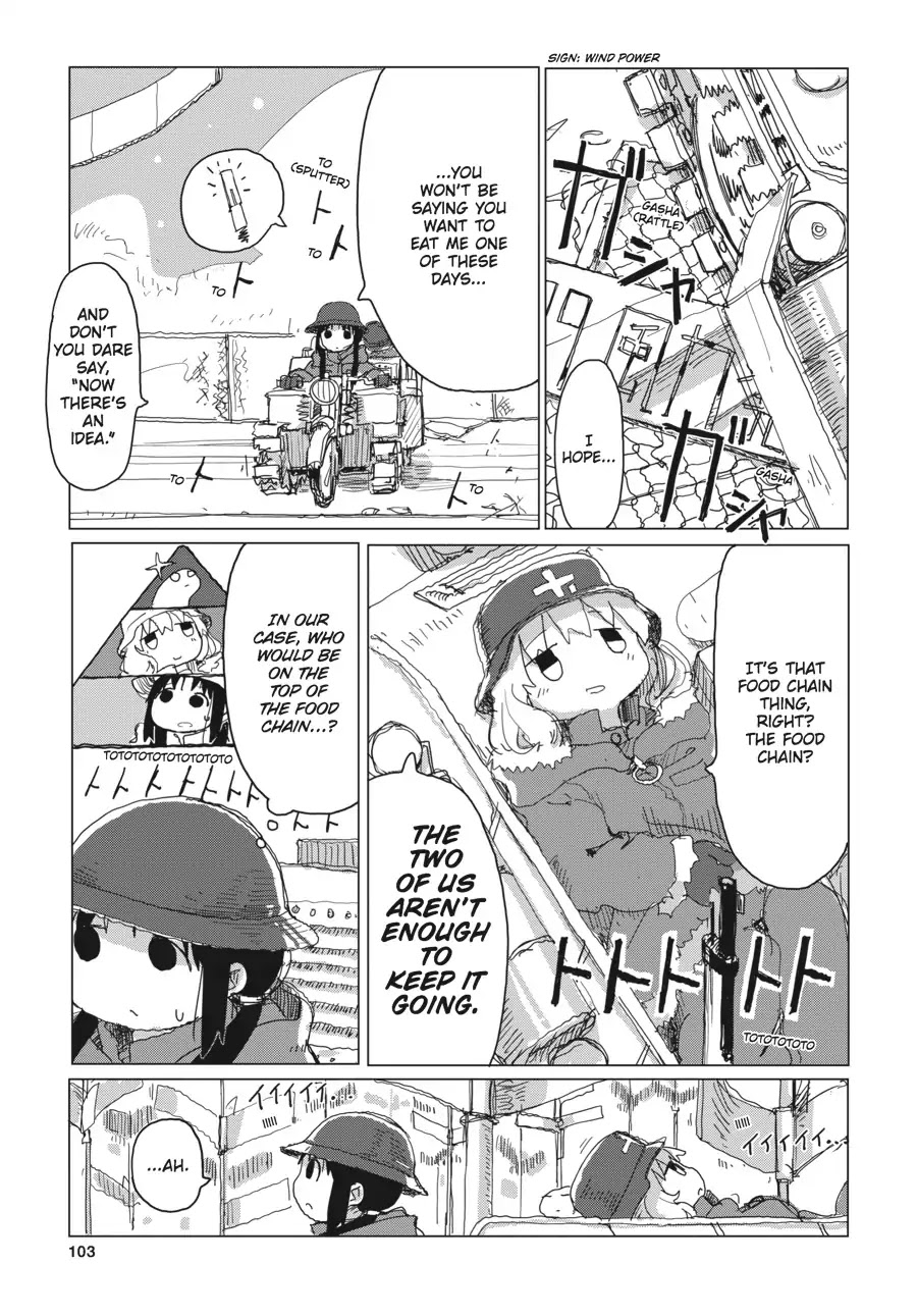 Shoujo Shuumatsu Ryokou Chapter 30 page 4 - Chapter 30: Past