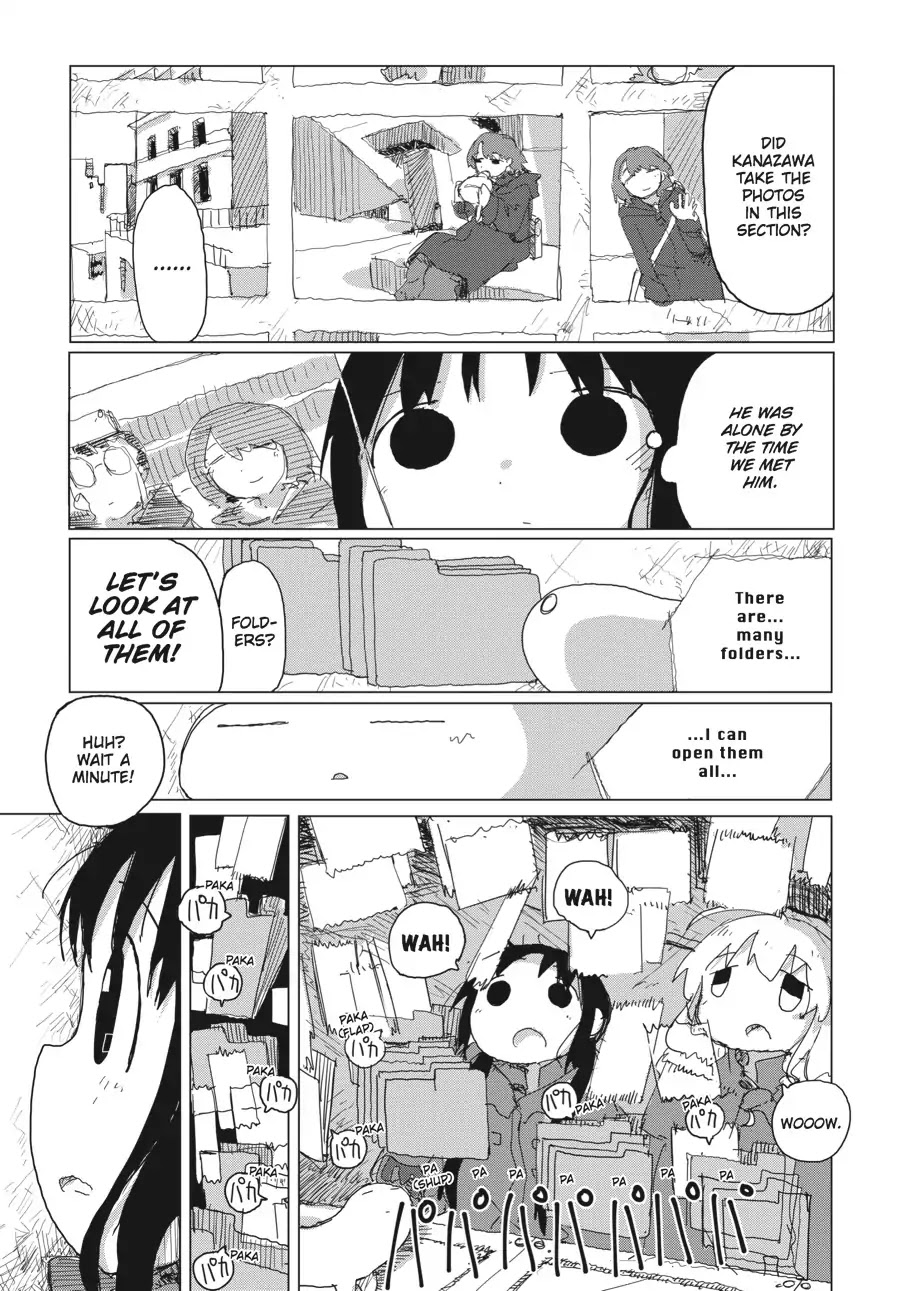 Shoujo Shuumatsu Ryokou Chapter 31 page 13 - Chapter 31: Connection