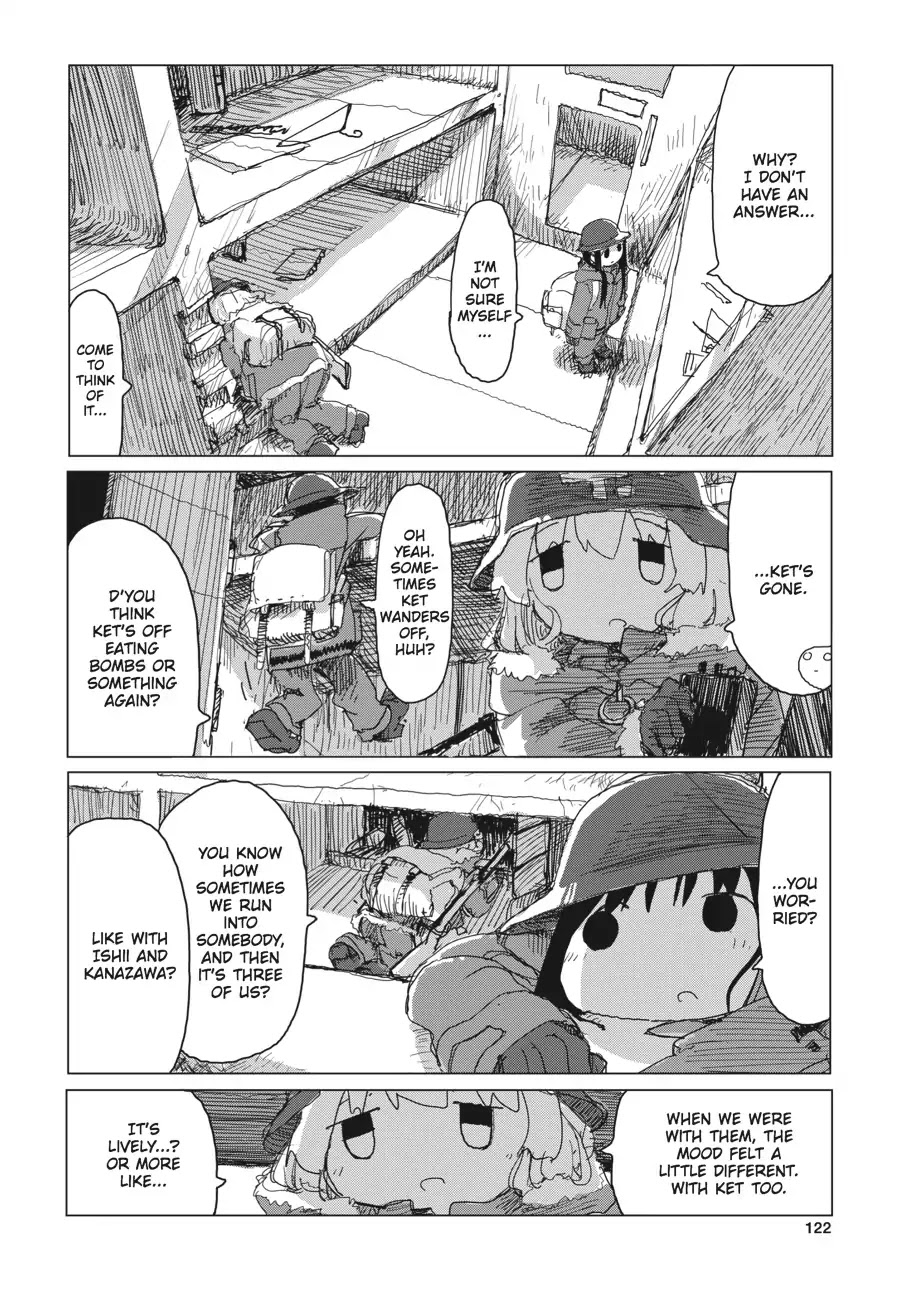 Shoujo Shuumatsu Ryokou Chapter 31 page 6 - Chapter 31: Connection