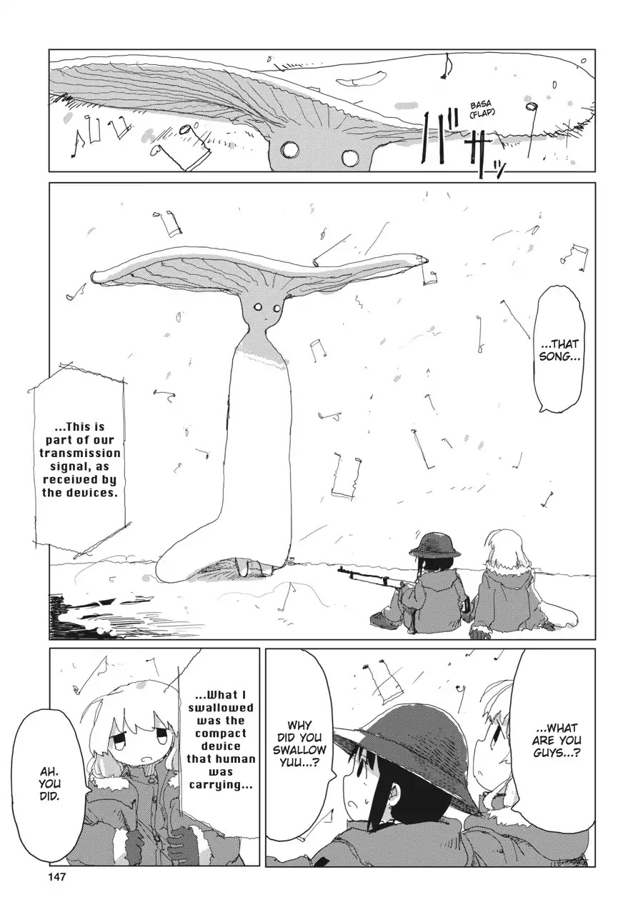 Shoujo Shuumatsu Ryokou Chapter 32 page 13 - Chapter 32: Companions