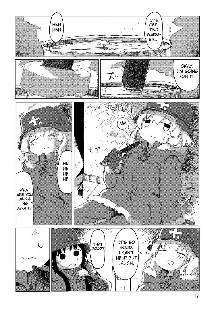 Shoujo Shuumatsu Ryokou Chapter 33 page 15 - Chapter 33: Channel